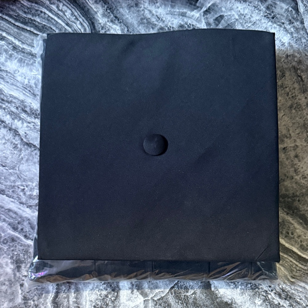 Black Graduation Cap and Gown